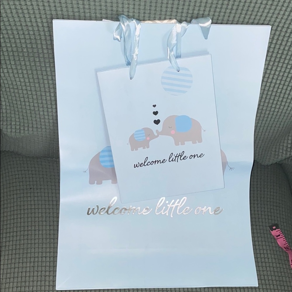 Baby boy gift bags